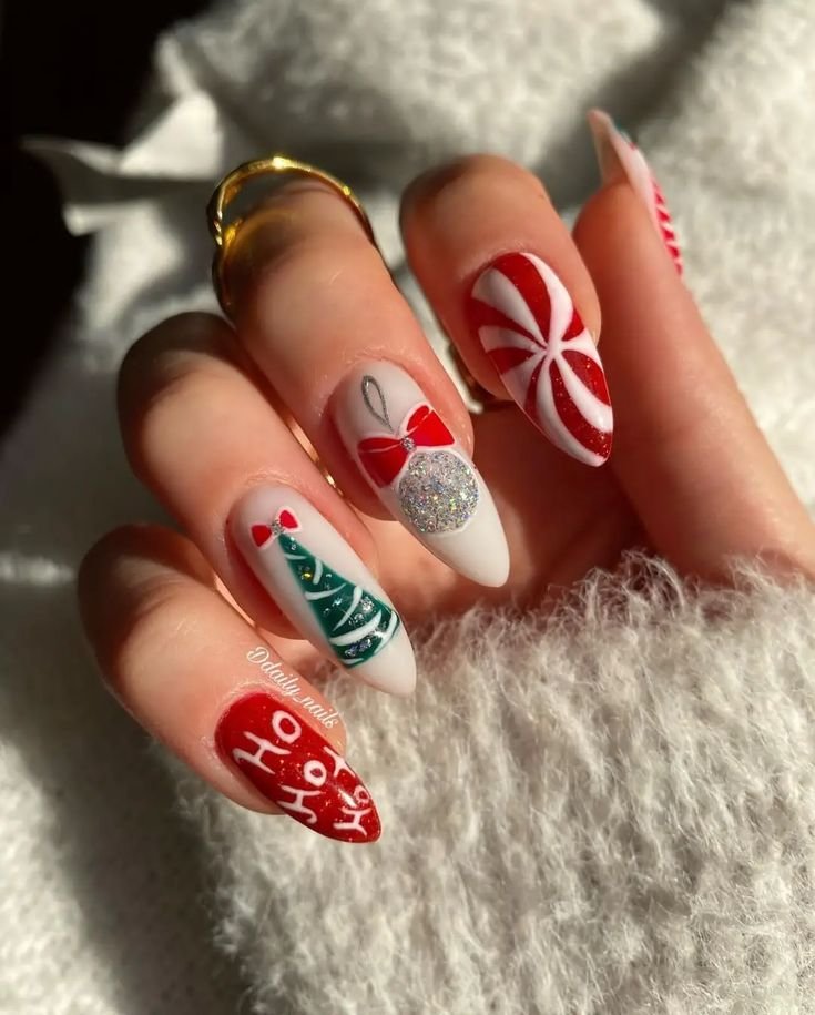 Nail Art Inspo Di Hari Natal, Gemas dan Lucu!