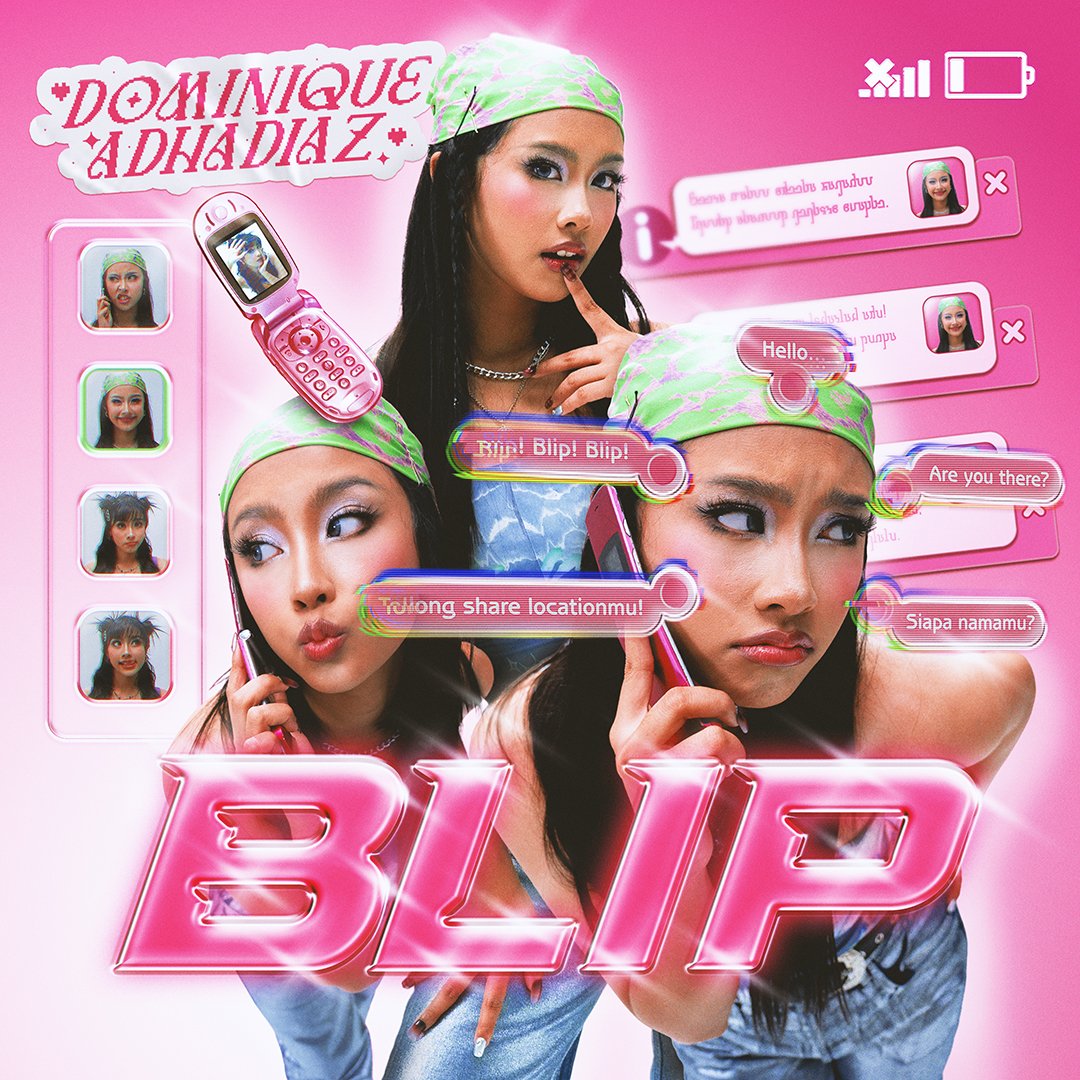 Dominique Adhadiaz Merilis “Blip” , Sinyal Cinta dari Era Digital untuk  Generasi Penuh Rasa Tapi Tak Selalu Bisa Bicara