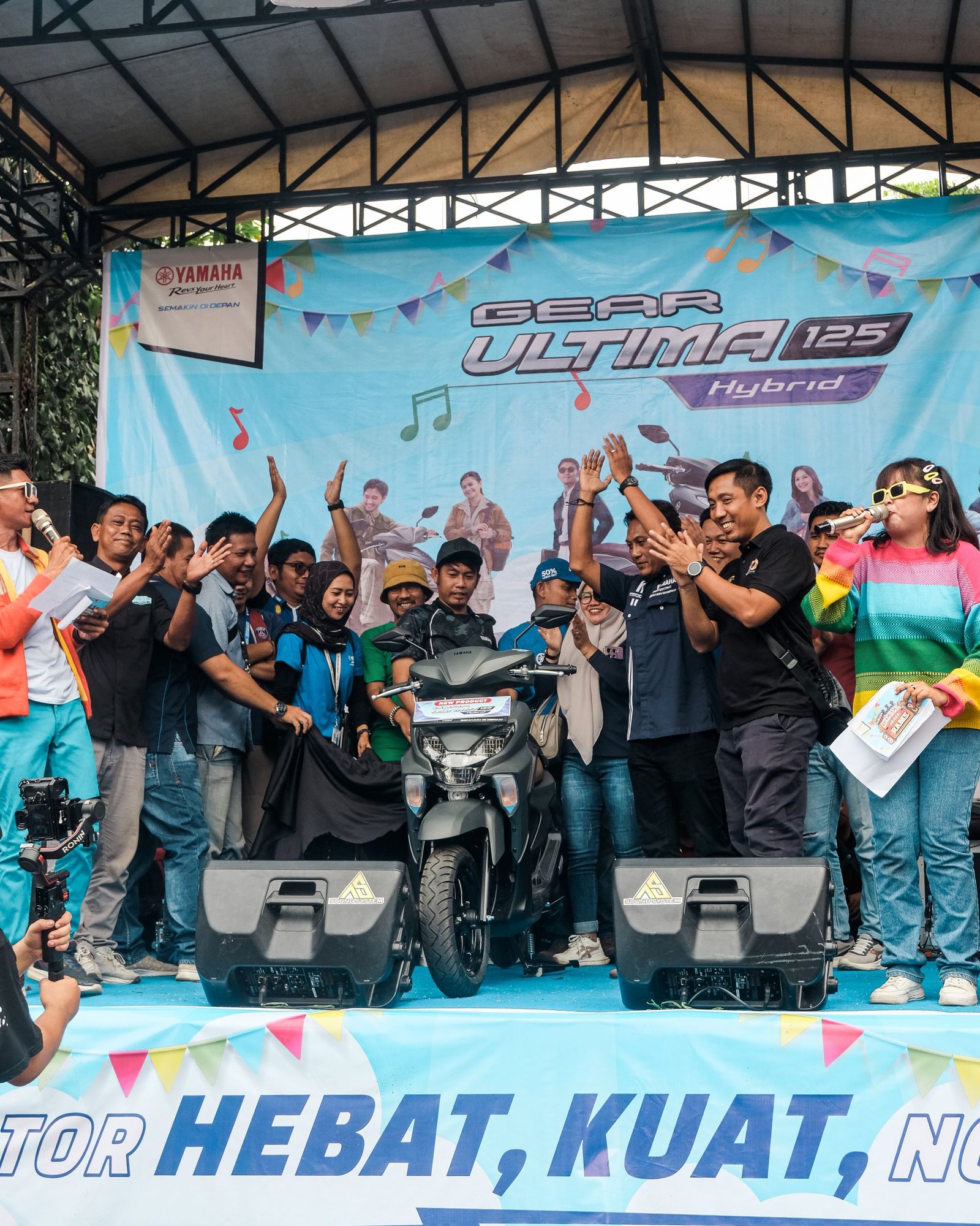 Yamaha Resmi Luncurkan Gear Ultima 125 Hybrid di Cirebon, Hadirkan Inovasi  Teknologi Hybrid untuk Gaya Hidup Aktif